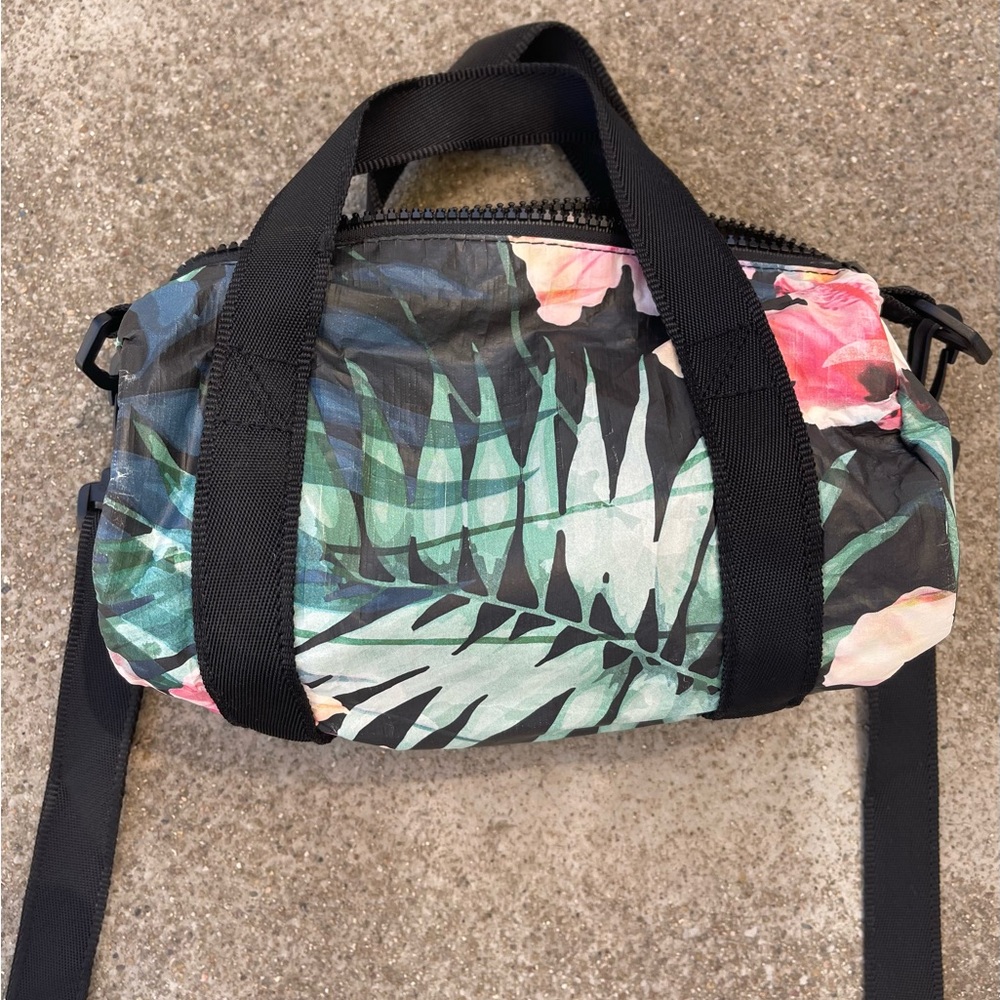 ALOHA Collection Black and Green Mini Bag